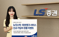 LS증권, 뉴지스탁·파봇랭크 최초 가입자 대상 경품 증정 이벤트
