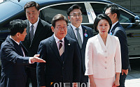 국회 도착한 이재명 대통령 [포토]