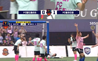 '골때녀' 월드클라스, 발라드림에 2-1  역전승⋯승리에도 멸망전 확정 '탑걸'과 경기