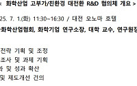 화학산업협회, R&D 협의체 출범…고부가·친환경 전환 나서