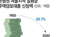 ‘6억 한도’ 초강력 규제에 주담대 신청액 반토막…강남·마용성 직격탄