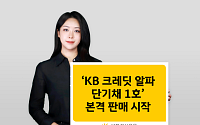 KB자산운용, ‘KB 크레딧 알파 단기채 1호’ 판매