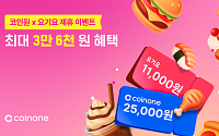 코인원, 요기요와 제휴 이벤트⋯"할인쿠폰ㆍ비트코인 제공"