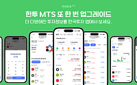 한국투자증권, MTS 신규기능 2차 업데이트…"투자 편의성 높여"