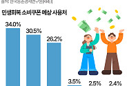 민생회복 소비쿠폰, 어디에 가장 많이 쓸 예정인가 보니 [데이터클립]