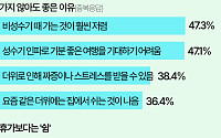 "여름휴가 기간, 여행 안 가고 쉴래요" [데이터클립]