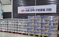 한미사이언스, 수해 지역에 구호물품 3만5000여 개 지원