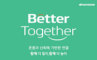 한국앤컴퍼니그룹, 조직문화 캠페인 'Better Together' 론칭