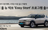 “하루 7200원에 이용”…현대차, ‘넥쏘 이지 스타트’ 프로그램 출시