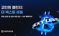코인원, 전월 대비 거래대금 증가 고객 대상 이벤트⋯VIP 혜택 제공