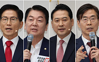 국힘 전대, 김문수·안철수·장동혁·조경태 4파전…'탄핵 찬반' 구도 재점화