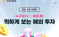 KB증권, MTS에 '퀵뷰' 신설…해외 ETF 핵심 정보 확인