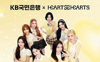 KB국민은행, 신규 모델에 '하츠투하츠' 선정