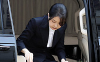고개숙인 김건희, 구속영장심사 시작 [포토]