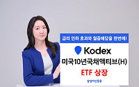 삼성운용, KODEX 미국10년국채액티브(H) 신규 상장