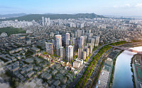 중랑천 변에 1280가구 주택 공급…중화동 309-39일대 신통기획 확정