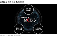 NH투자증권 "현대모비스, SDV 전환 순항 중"