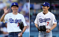 손흥민·뷔 시구에 LA다저스 스윕승…‘승리 요정’ 등극
