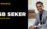 바이낸스, 아태 지역 총괄에 크립토닷컴 부사장 출신 SB 세커 임명