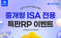 신한투자증권, 중개형ISA 전용 특판 RP 판매…"세전 연 3.4%·91일 물"