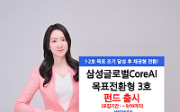 삼성운용, ‘삼성글로벌CoreAI목표전환형 펀드 3호’ 출시