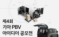 기아, ‘PBV 아이디어 공모전’ 개최 “우수 아이디어 실제 적용”