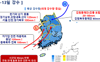 ‘가뭄 피해’ 강릉 포함 전국 주말 호우 예보…13일까지 중부지역 100㎜ 전망