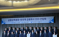 이찬진 금감원장, 외국계 금융사 CEO와 첫 간담회⋯“소비자 보호·리스크 관리 강화”