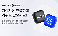 코빗, 신한SOL뱅크서 계정 연동·한도 상향 서비스 도입