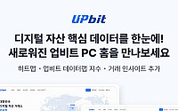 업비트, PC 웹 전면 개편…세계지도·히트맵으로 데이터 강화