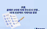 "고객 자산 보호 최우선"…포블, 전수 조사 통해 부실 프로젝트 정리