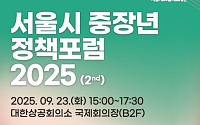 서울시, 중장년 정책 포럼 개최…1만 구직자·450개 기업 데이터 기반 로드맵 제시