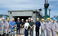 HJ중공업, 美 함정 MRO 진출 가시화…영도조선소 현장실사