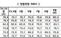 10월 中企 경기전망지수, 전월 比 4.9p↓…"애로요인 1순위는 매출부진"