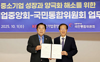 중기중앙회-국민통합위 업무협약 체결…"대·중소기업 양극화 해소"