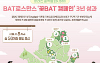 BAT로스만스 ‘꽃BAT’ 3주년, 서울에 꽃밭 50곳 조성