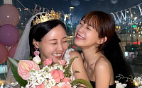 허영지, 언니 허송연 결혼 축하⋯형부는 가수 적재 "행복하게 살아"