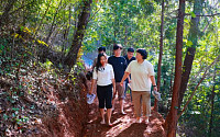 추석 연휴 전남 보성군...망제산 맨발산책길 임시개방