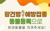 서대문구, 가을철 반려동물 광견병 예방접종 지원…자부담 1만 원
