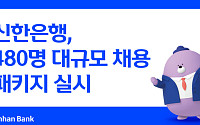 신한은행, 480명 대규모 채용 패키지 실시…‘금융 선구안 인턴’ 신설