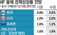 IMF, 올해 韓 경제성장률 0.8% →0.9%로 소폭 상향