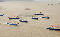 [포토] 중국 어선 1000척, 댜오위다오로 출항