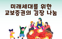 교보증권, 창립 76주년 김장 나눔 나선다…전국 릴레이 봉사 전개