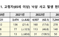 70세 이상 낙상 환자, 10년 전보다 두 배 이상 증가