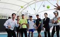 라파 나달 아카데미, 한국 테니스 유망주와 특급 만남 [포토]