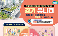 경기도·GH, 공공주택에 ‘경기유니티’ 첫 시범…주민 삶의 질 높인다