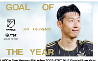 손흥민은 행복축구 中…MLS '올해의 골' 수상