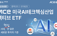 한투운용, ACE 미국AI테크핵심산업액티브 ETF 상장⋯"AI 핵심 선별 투자"