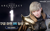 언더독의 반란…드림에이지 ‘아키텍트’ 출시 8일 만에 매출 1위 달성