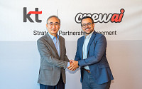KT, 크루AI와 전략적 파트너십…'AI 에이전트' 국내 생태계 선도